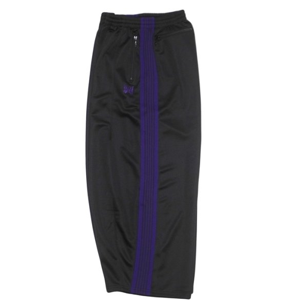 画像3: NEEDLES（ニードルズ）H.D Track Pant（ヒザデルトラックパンツ）"Poly Smooth" / Black（ブラック） (3)