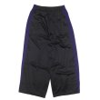 画像2: NEEDLES（ニードルズ）H.D Track Pant（ヒザデルトラックパンツ）"Poly Smooth" / Black（ブラック） (2)