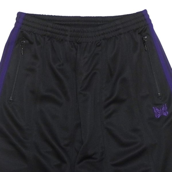 画像4: NEEDLES（ニードルズ）H.D Track Pant（ヒザデルトラックパンツ）"Poly Smooth" / Black（ブラック） (4)