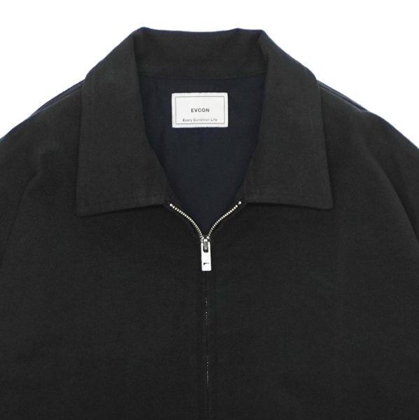 画像4: EVCON（エビコン）MOLESKIN DRIZZLER JACKET（モールスキンドリズラージャケット） / Charcoal Gray（チャコールグレー） (4)