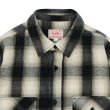 画像3: BIG MIKE（ビッグマイク）Heavy Flannel L/S Shirt （ヘビーフランネルロングスリーブシャツ）/ Black×Beige×White（ブラック×ベージュ×ホワイト） (3)