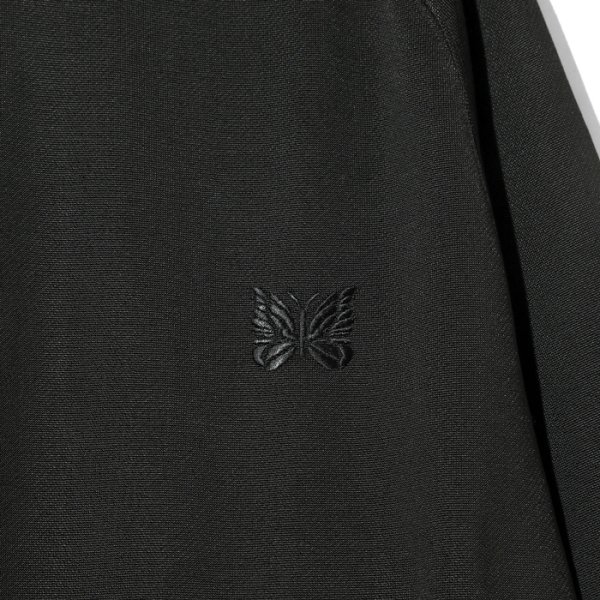 画像4: NEEDLES（ニードルズ）Moc Neck Shirt（モックネックシャツ）"Bright Jersey" / Black（ブラック） (4)