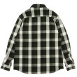 画像2: BIG MIKE（ビッグマイク）Heavy Flannel L/S Shirt （ヘビーフランネルロングスリーブシャツ）/ Off×OLive×Black（オフホワイト×オリーブ×ブラック） (2)