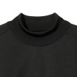 画像3: NEEDLES（ニードルズ）Moc Neck Shirt（モックネックシャツ）"Bright Jersey" / Black（ブラック） (3)
