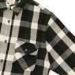 画像4: BIG MIKE（ビッグマイク）Heavy Flannel L/S Shirt （ヘビーフランネルロングスリーブシャツ）/ Off×OLive×Black（オフホワイト×オリーブ×ブラック） (4)