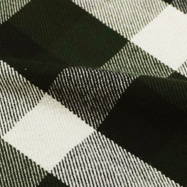 画像6: BIG MIKE（ビッグマイク）Heavy Flannel L/S Shirt （ヘビーフランネルロングスリーブシャツ）/ Off×OLive×Black（オフホワイト×オリーブ×ブラック） (6)
