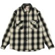 画像1: BIG MIKE（ビッグマイク）Heavy Flannel L/S Shirt （ヘビーフランネルロングスリーブシャツ）/ Black×Beige×White（ブラック×ベージュ×ホワイト） (1)