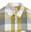 画像3: BIG MIKE（ビッグマイク）Heavy Flannel L/S Shirt （ヘビーフランネルロングスリーブシャツ）/ Yellow×Grey×White（イエロー×グレー×ホワイト） (3)