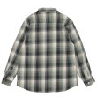 画像2: BIG MIKE（ビッグマイク）Heavy Flannel L/S Shirt （ヘビーフランネルロングスリーブシャツ）/ Mint×Grey×White（ミント×グレー×ホワイト） (2)