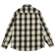 画像2: BIG MIKE（ビッグマイク）Heavy Flannel L/S Shirt （ヘビーフランネルロングスリーブシャツ）/ Black×Beige×White（ブラック×ベージュ×ホワイト） (2)