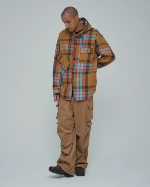画像8: MODMNT（モドメント）HOODED SHIRT（フーデットシャツ）/ Beige（ベージュ） (8)