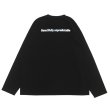 画像2: MODMNT（モドメント）BEUTIFULLY UNPREDIVTABLE L/S TEE（ビューティフリーアンプリディクタブルロングスリーブTシャツ） / Black（ブラック） (2)