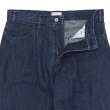 画像5: EVCON（エビコン）10.5oz 1TUCK BAGGY DENIM（10.5oz 1タックバギーデニム） / BLUE（ブルー）【裾上げ無料】 (5)