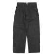 画像1: EVCON（エビコン）10.5oz 1TUCK BAGGY DENIM（10.5oz 1タックバギーデニム） / BLACK（ブラック）【裾上げ無料】 (1)