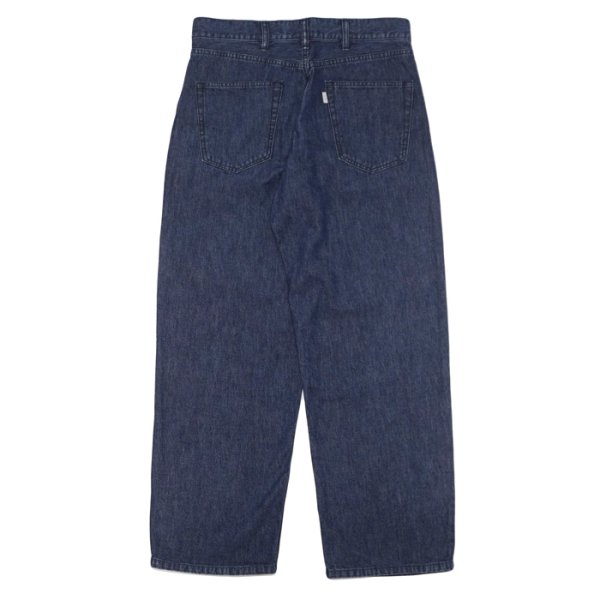 画像2: EVCON（エビコン）10.5oz 1TUCK BAGGY DENIM（10.5oz 1タックバギーデニム） / BLUE（ブルー）【裾上げ無料】 (2)