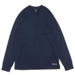 画像2: Marmot（マーモット）Marmot Merino Wool Long Tee（マーモットメリノウールロングT）/ Navy（ネイビー）・Black（ブラック） (2)
