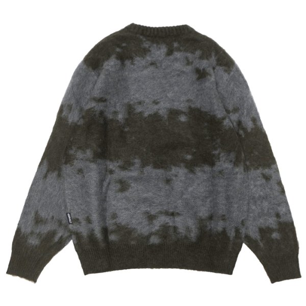 画像2: Gramicci（グラミチ）MOHAIR SPLATTER SWEATER（モヘアスプラッターセーター） / Slate Splatter（スレートプラッター） (2)