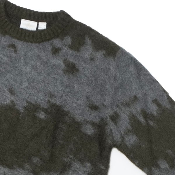 画像4: Gramicci（グラミチ）MOHAIR SPLATTER SWEATER（モヘアスプラッターセーター） / Slate Splatter（スレートプラッター） (4)