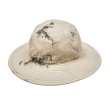画像1: Nigel Cabourn（ナイジェル・ケーボン）40s MILITARY HAT（40s ミリタリーハット）"FADE CAMO" / Ivory（アイボリー） (1)