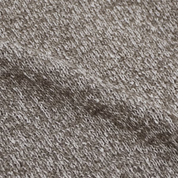 画像6: alvana（アルヴァナ）WOOL WASHI CREWNECK KNIT（ウール和紙クルーネックニット） / Top Khaki（トップカーキ） (6)