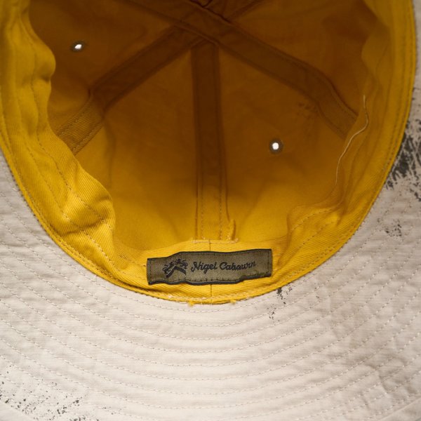 画像4: Nigel Cabourn（ナイジェル・ケーボン）40s MILITARY HAT（40s ミリタリーハット）"FADE CAMO" / Ivory（アイボリー） (4)