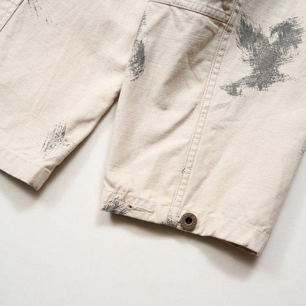 画像4: Nigel Cabourn（ナイジェル・ケーボン）FIELD JACKET（フィールドジャケット）"FADE CAMO" / Ivory（アイボリー） (4)