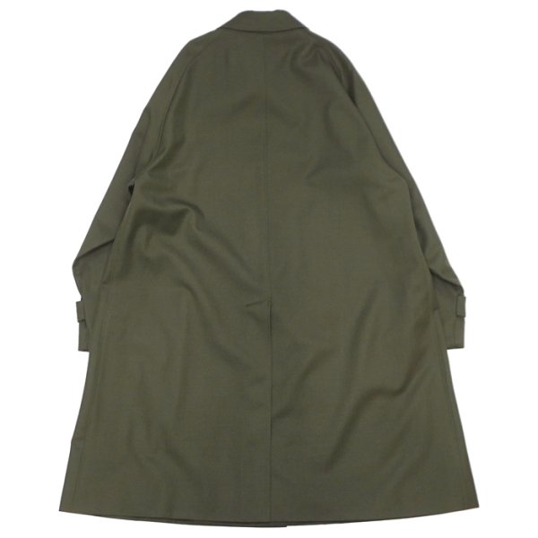 画像2: KAPTAIN SUNSHINE（キャプテンサンシャイン）Wool Cavalry Walker Coat（ウールキャバリーウォーカーコート） / Olive（オリーブ） (2)