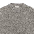 画像3: alvana（アルヴァナ）WOOL WASHI CREWNECK KNIT（ウール和紙クルーネックニット） / Top Khaki（トップカーキ） (3)