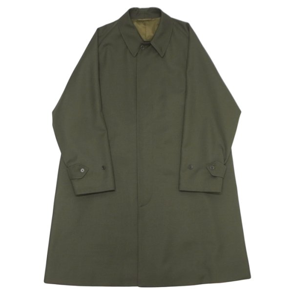 画像1: KAPTAIN SUNSHINE（キャプテンサンシャイン）Wool Cavalry Walker Coat（ウールキャバリーウォーカーコート） / Olive（オリーブ） (1)