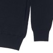 画像6: Yonetomi NEW BASIC（ヨネトミニューベーシック）EX Fine Wool Rib Knit Blouson（エクストラファインウールニットブルゾン）/ Navy（ネイビー） (6)