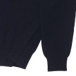 画像5: Yonetomi NEW BASIC（ヨネトミニューベーシック）EX Fine Wool Rib Knit Pull Over（エクストラファインウールニットプルオーバー）/ Navy（ネイビー） (5)