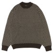 画像1: L.L.Bean Japan Edition（エルエルビーン ジャパンエディション）Men's Wayne Sweater Bard's-Eye（メンズ ウェインセーターバーズアイ） / Brown×Natural（ブラウン×ナチュラル） (1)
