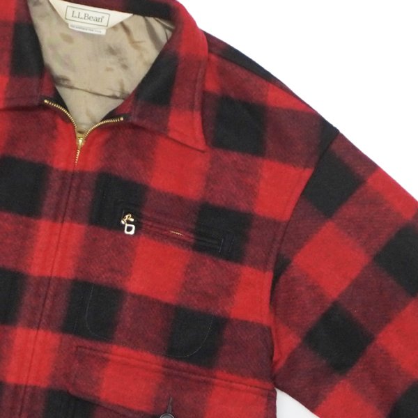 画像5: L.L.Bean Japan Edition（エルエルビーン ジャパンエディション）Men's Pathfinder Mossa Jacket（メンズ パスファインダーモッサジャケット）”Wool Blend Mossa Jersey" / Red×Black（レッド×ブラック） (5)