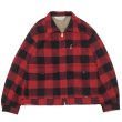 画像1: L.L.Bean Japan Edition（エルエルビーン ジャパンエディション）Men's Pathfinder Mossa Jacket（メンズ パスファインダーモッサジャケット）”Wool Blend Mossa Jersey" / Red×Black（レッド×ブラック） (1)