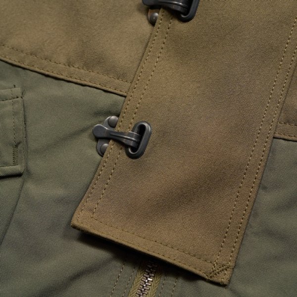 画像7: Nigel Cabourn（ナイジェル・ケーボン）DECK JACKET HALFTEX MODIFY（デッキジャケット - ハーフテックス モディファイ） / Dark Green（ダークグリーン） (7)