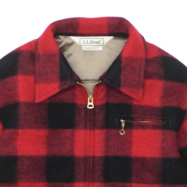 画像4: L.L.Bean Japan Edition（エルエルビーン ジャパンエディション）W's Pathfinder Mossa Jacket（ウィメンズ パスファインダーモッサジャケット）"Wool Blend Mossa Jersey" / Red×Black（レッド×ブラック） (4)