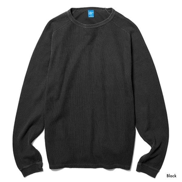 画像5: Good On（グッドオン）Long Sleeve Knit （ロングスリーブニット）"Rib Knit Pigment Dye" / 4Colors（全4色展開） (5)