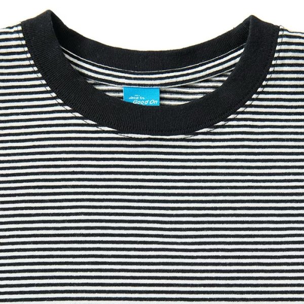 画像6: Good On（グッドオン）Long Sleeve Mini Stripe Tee（ロングスリーブミニストライプTシャツ） / 4colors（全4色展開） (6)