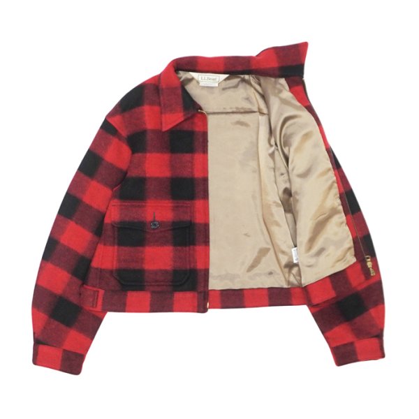 画像3: L.L.Bean Japan Edition（エルエルビーン ジャパンエディション）W's Pathfinder Mossa Jacket（ウィメンズ パスファインダーモッサジャケット）"Wool Blend Mossa Jersey" / Red×Black（レッド×ブラック） (3)