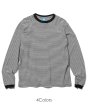 画像1: Good On（グッドオン）Long Sleeve Mini Stripe Tee（ロングスリーブミニストライプTシャツ） / 4colors（全4色展開） (1)