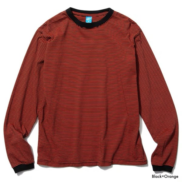 画像5: Good On（グッドオン）Long Sleeve Mini Stripe Tee（ロングスリーブミニストライプTシャツ） / 4colors（全4色展開） (5)