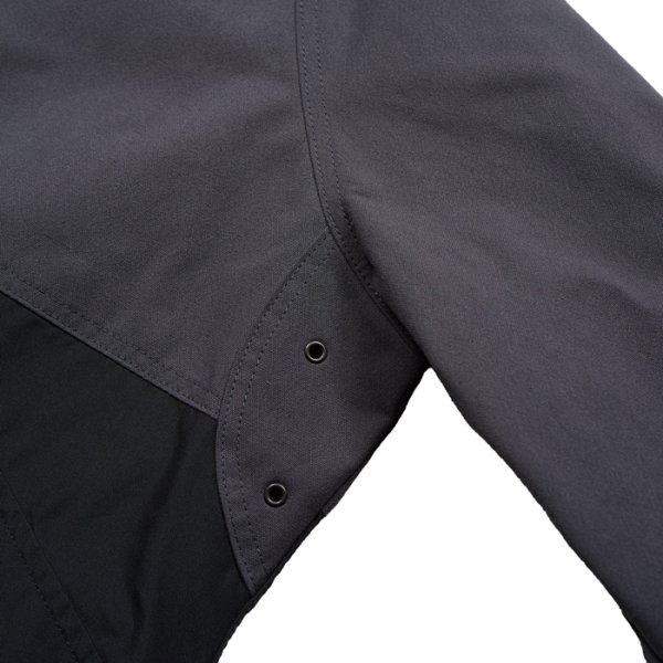 画像4: Nigel Cabourn（ナイジェル・ケーボン）DECK JACKET HALFTEX MODIFY（デッキジャケット - ハーフテックス モディファイ） / Dark Navy（ダークネイビー） (4)