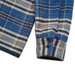 画像8: Nigel Cabourn（ナイジェル・ケーボン）FIELD SHIRT（フィールドシャツ）"HEAVY NEL REVERSIBLE" / Blue（ブルー） (8)