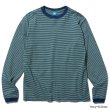 画像4: Good On（グッドオン）Long Sleeve Mini Stripe Tee（ロングスリーブミニストライプTシャツ） / 4colors（全4色展開） (4)