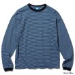 画像3: Good On（グッドオン）Long Sleeve Mini Stripe Tee（ロングスリーブミニストライプTシャツ） / 4colors（全4色展開） (3)