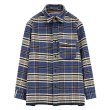 画像3: Nigel Cabourn（ナイジェル・ケーボン）FIELD SHIRT（フィールドシャツ）"HEAVY NEL REVERSIBLE" / Blue（ブルー） (3)