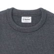 画像3: Yonetomi NEW BASIC（ヨネトミニューベーシック）EX Fine Wool Rib Knit Pull Over（エクストラファインウールニットプルオーバー）/ Gray（グレー） (3)