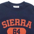 画像3: SIERRA DESIGNS（シエラデザインズ）SIERRA 64 SWEAT（シエラ64スウェット） / Navy×Orange（ネイビー×オレンジ） (3)