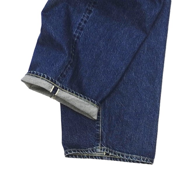 画像6: blurhms ROOTSTOCK（ブラームスルーツストック）13.5oz Denim Pants Wide（13.5ozデニムパンツ ワイド）/ USED-Indigo（ユーズドインディゴ）【裾上げ無料】 (6)