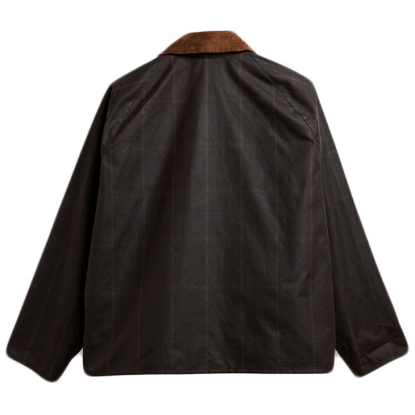 画像2: Barbour（バブァー）TRANSPORT Window Pane（トランスポート ”ウィンドウペン”）"Collaboration by Paul Smith" / Brown（ブラウン） (2)